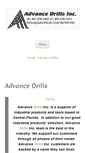 Mobile Screenshot of advantage-drillbits.com